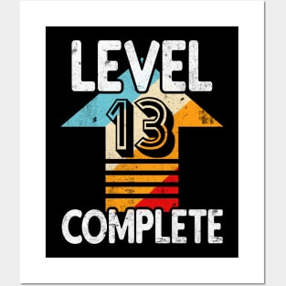 Level 13 complete Birthday Posters and Art